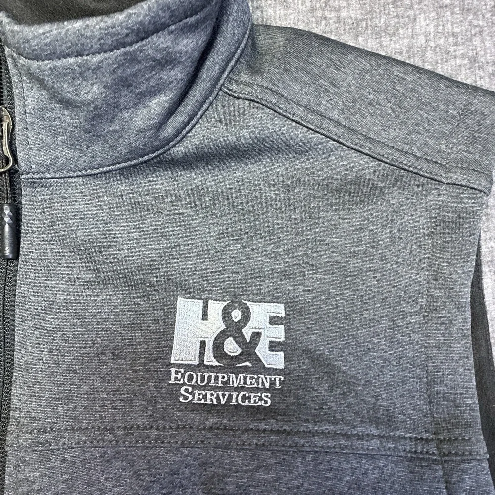 The North Face Windwall Vest Mens XL Soft Logo Gray Outdoor Performance Hiking